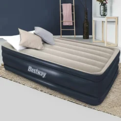 Bestway Dreamair Single Twin Air Bed Luxury Inflatable Mattress Built-in Pump -AU Camping Equipment Sales 00noOK zsHVSyeDCDTtSbrGIQ