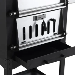 Traderight Group 3in1 Pizza Oven Charcoal BBQ Grill Steel Smoker Outdoor Portable Barbecue Camp -AU Camping Equipment Sales 0HKODLjEg dYblGBCiIn5 J 0