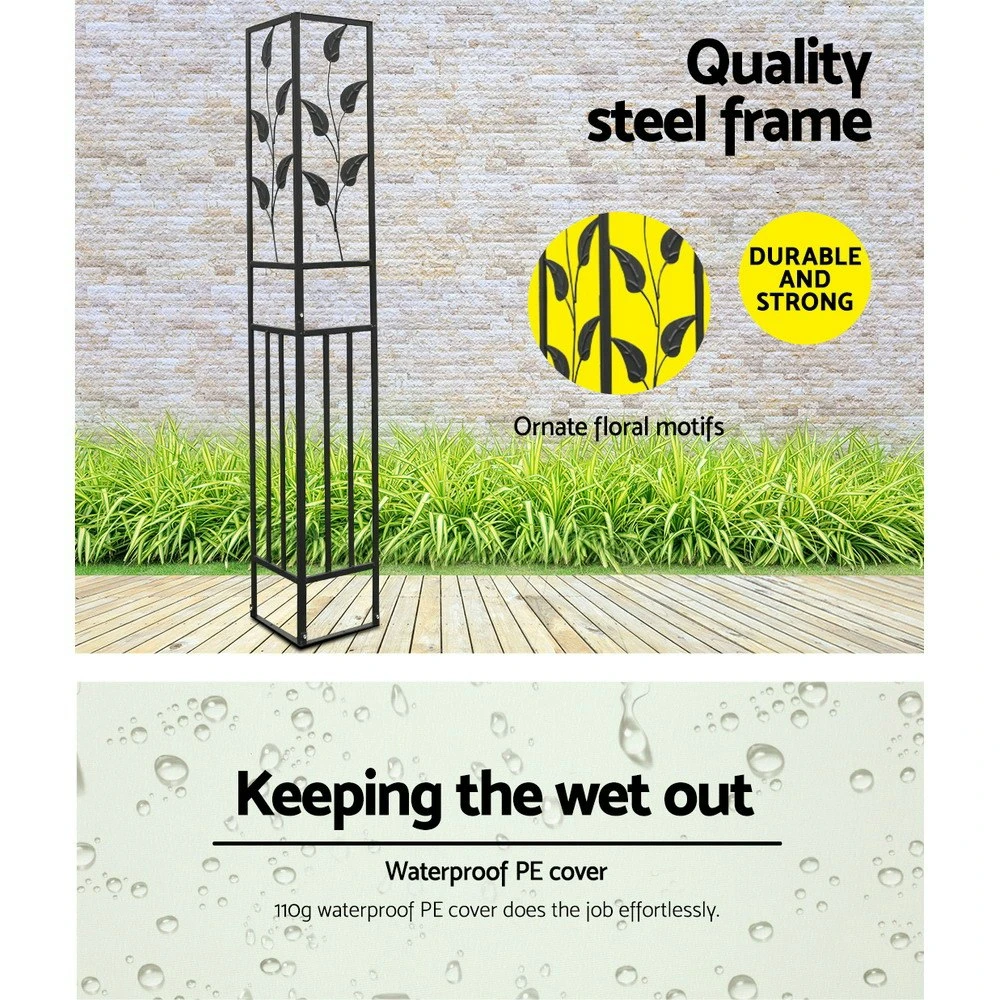 Instahut Gazebo 3x3m Marquee Outdoor Wedding Gazebos White 8 Instahut Gazebo 3x3m Marquee Outdoor Wedding Gazebos White - Image 6