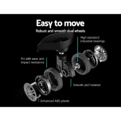 Wanderlite 3pc Luggage Trolley Suitcase Sets Hard Case Black -AU Camping Equipment Sales 0hDW5MgY0dvX7rvbta0AFWdVs