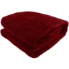 Laura Hill 600GSM Faux Mink Blanket Double-Sided Queen Size - Wine Red 1 Laura Hill 600GSM Faux Mink Blanket Double-Sided Queen Size - Wine Red -AU Camping Equipment Sales 11olaeFB5o2ix78UwophNXrcI