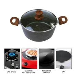 Clevinger 24cm Non-Stick Casserole Cookware Dish -AU Camping Equipment Sales 16VDSIGQRM8nxTOj6WbG6RRnI