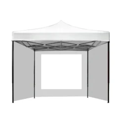 Instahut Gazebo Pop Up Marquee 3x3 Folding Wedding Tent Gazebos Shade White -AU Camping Equipment Sales 1J2jBEMKiFQJOoadVGyK5QhNg