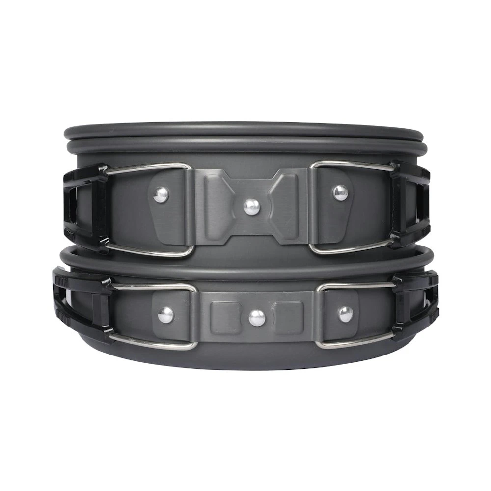 TOQUE 10Pcs Camping Cookware Set Outdoor Hiking Cooking Pot Pan Portable Picnic 6 TOQUE 10Pcs Camping Cookware Set Outdoor Hiking Cooking Pot Pan Portable Picnic - Image 4