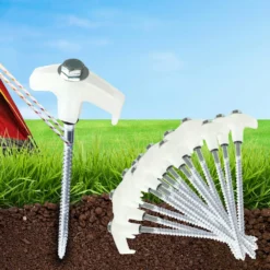 Mountview 15x Tent Pegs Heavy Duty Steel Glow In The Dark Camping Outdoor Stakes -AU Camping Equipment Sales 1wQF iMHQBN4n3SL808Jk07fk