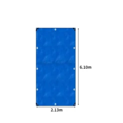 Manan Heavy Duty Tarp Tarpaulin 200GSM Camping Tent Cover Waterproof 2.13x6.1m -AU Camping Equipment Sales 24oPRzURfKcYfzGFJifkGyjSc
