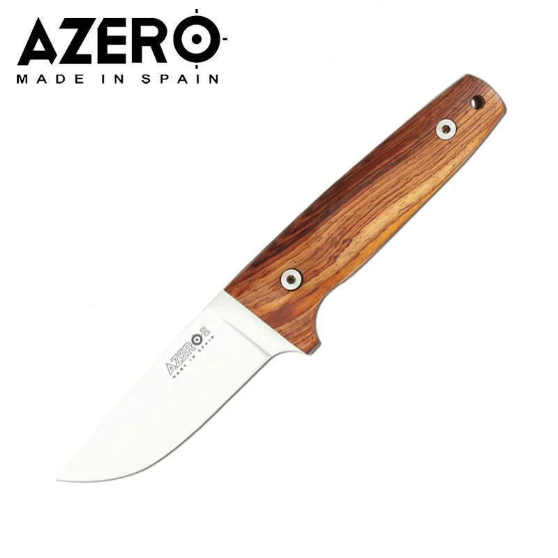 Azero Cocobolo Wood Hunting Knife 225mm 3 Azero Cocobolo Wood Hunting Knife 225mm