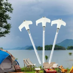 Mountview 15x Tent Pegs Heavy Duty Steel Glow In The Dark Camping Outdoor Stakes -AU Camping Equipment Sales 3RK1M5fTiWZuJHepugHOmkLk0