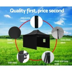 Instahut Gazebo Pop Up Marquee 3x4.5 Outdoor Tent Folding Wedding Gazebos -AU Camping Equipment Sales 3ZIktNSXLgEAQ0V4IOtjMDSGI