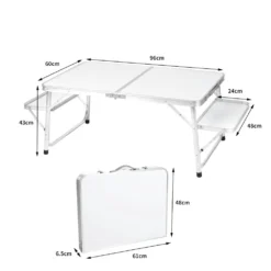 Levede Camping Table Chair Set Folding Portable Outdoor Foldable Picnic BBQ Desk -AU Camping Equipment Sales 3cNG XPd02DQBkJQQPmPXCZng 1