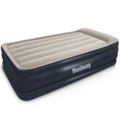 Bestway Dreamair Single Twin Air Bed Luxury Inflatable Mattress Built-in Pump