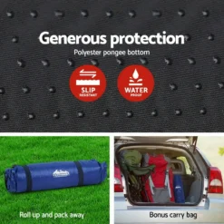 Weisshorn Self Inflating Mattress 6CM Thick Single Camping Sleeping Mat Air Bed Pad Navy 14 Weisshorn Self Inflating Mattress 6CM Thick Single Camping Sleeping Mat Air Bed Pad Navy -AU Camping Equipment Sales 4YFFl lNlt2CCBMSSg0BP2sGg