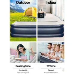 Bestway Queen Air Bed Air Beds Inflatable Mattress Built-in Pump Camping -AU Camping Equipment Sales 6tQxv 5nhmR49tIbSuyZGy1Tg