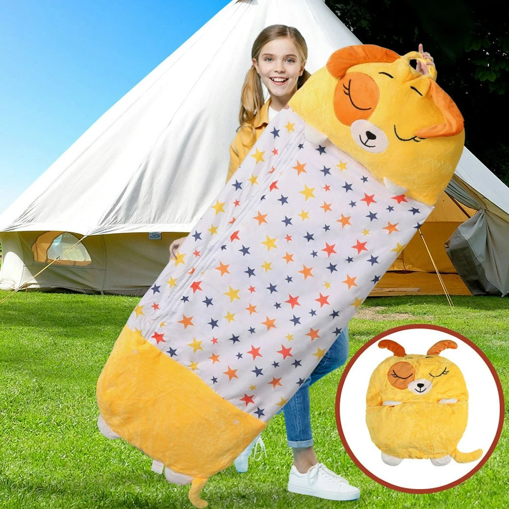 Mountview Sleeping Bag Child Pillow Stuffed Toy Kids Bags Gift Toy Dog 135cm S 9 Mountview Sleeping Bag Child Pillow Stuffed Toy Kids Bags Gift Toy Dog 135cm S - Image 7