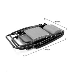 Zero Gravity Reclining Deck Chair - Grey -AU Camping Equipment Sales 88zdjRtlXZd6JVFcCmxQa3Y6M