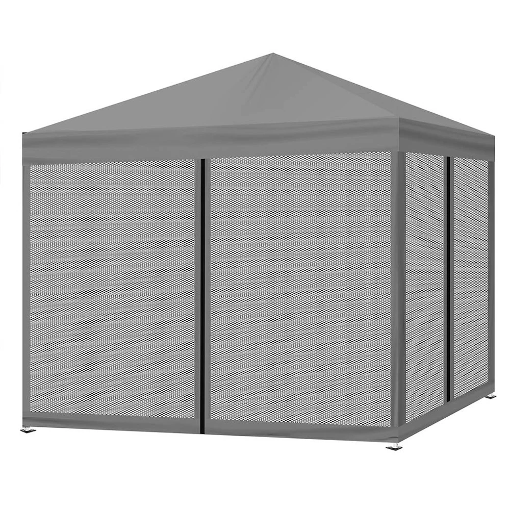 Mountview Gazebo 3x3m Pop Up Marquee Outdoor Mesh Side Wall Canopy Wedding Tent 3 Mountview Gazebo 3x3m Pop Up Marquee Outdoor Mesh Side Wall Canopy Wedding Tent