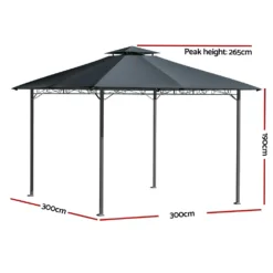 Instahut Gazebo 3x3 Marquee Outdoor Gazebos Tent Iron Art -AU Camping Equipment Sales 9 6ejLmdcxaaxlE9fX1lLfhVE