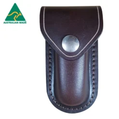 Leather Moulded Knife Pouch 90mm