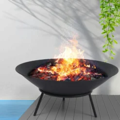 Moyasu Fire Pit Bowl 2IN1 Fireplace Camping Firepit Garden Outdoor Patio Heater -AU Camping Equipment Sales 9dh5DlFXIVtUEY 5LwOIq5fI