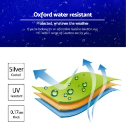 Instahut Gazebo Pop Up Marquee 3x4.5 Folding Wedding Tent Gazebos Shade Blue -AU Camping Equipment Sales 9nszuQfyfL 0GsiW8PX CRihI