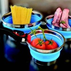 Non Stick Collapsible Silicone Pots Set Of 3 8 Non Stick Collapsible Silicone Pots Set Of 3 -AU Camping Equipment Sales ApM4R7opkP8Z76IP6ryyzwfNo