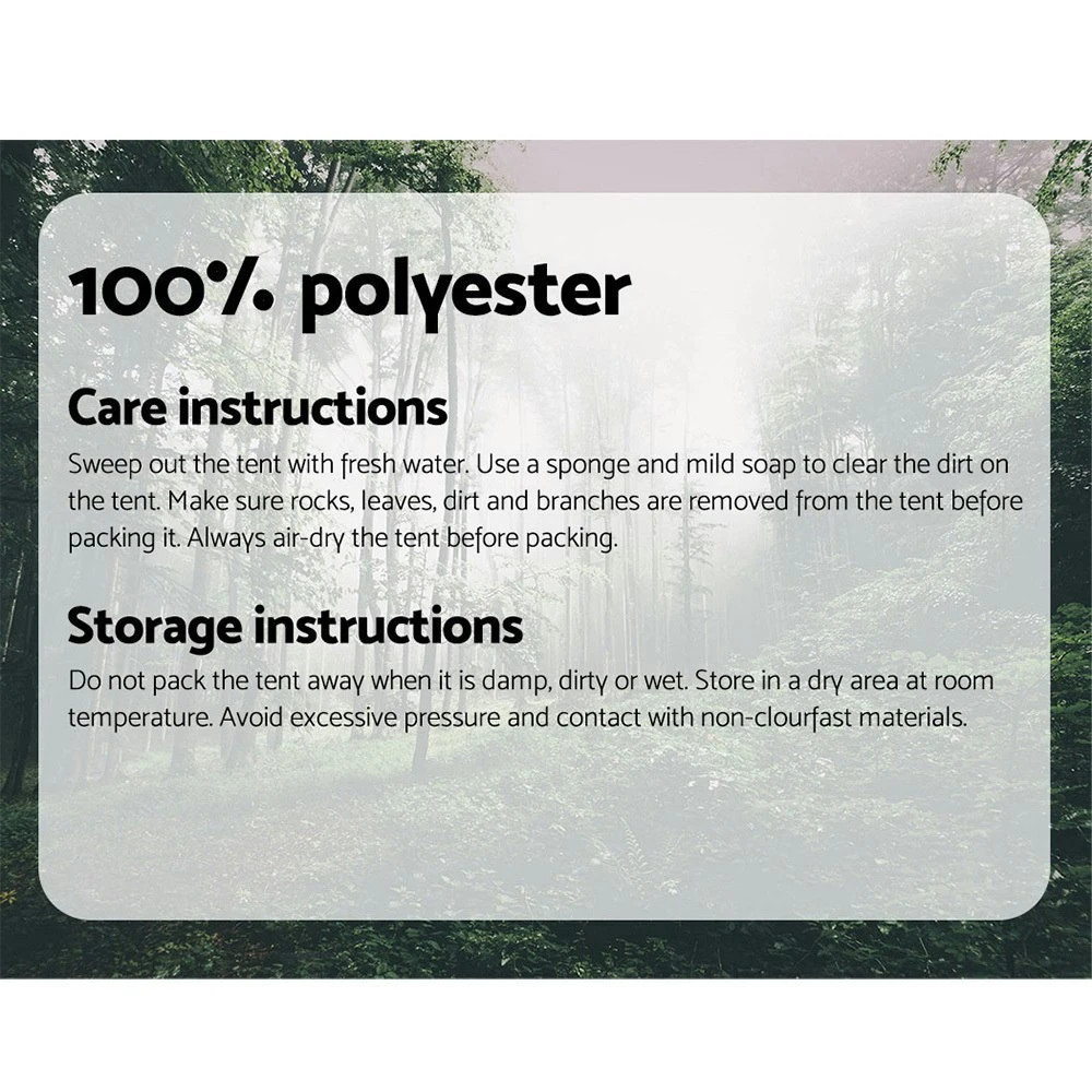 Weisshorn Camping Shower Tent Beach Tents Portable Change Room 9 Weisshorn Camping Shower Tent Beach Tents Portable Change Room - Image 7