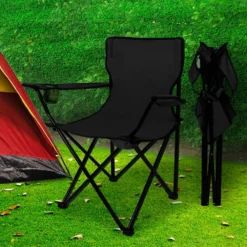 Levede Camping Chairs Folding Arm Foldable Portable Outdoor Beach Fishing Picnic -AU Camping Equipment Sales Cac L3 EjmHRhymksGmgfW7cQ 1