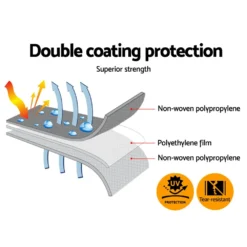 Instahut 3.6x7.3m Tarp Camping Tarps Poly Tarpaulin Heavy Duty Cover 180gsm Silver 13 Instahut 3.6x7.3m Tarp Camping Tarps Poly Tarpaulin Heavy Duty Cover 180gsm Silver -AU Camping Equipment Sales CyPYweZMIEE5mMIGCEsBK45VA