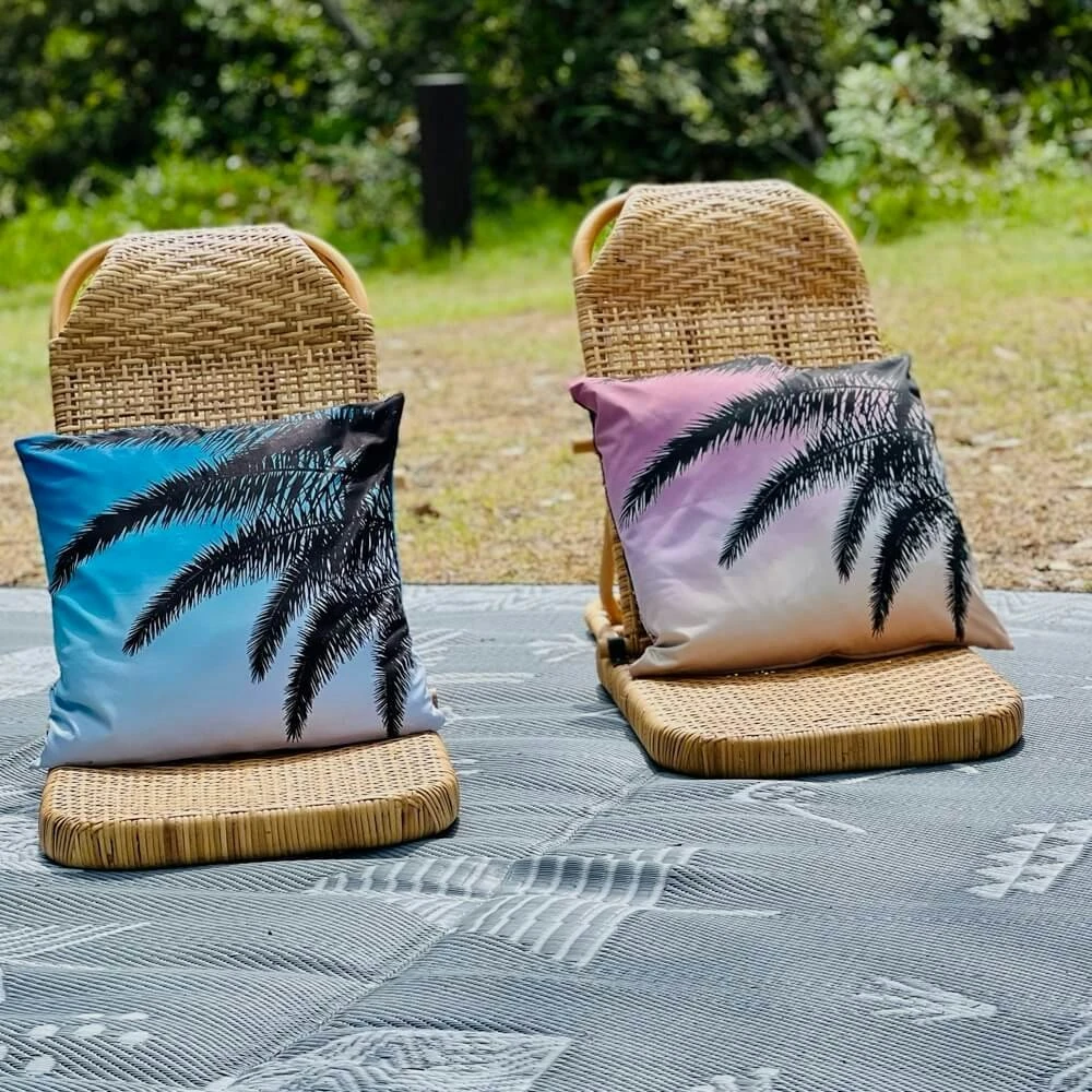 Palms At Dusk Cushion Cover 8 Palms At Dusk Cushion Cover - Image 6