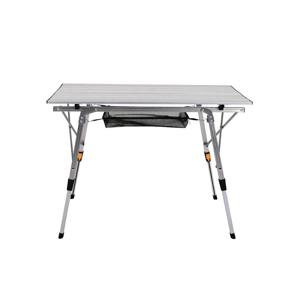 Levede Camping Table Roll Up Folding Portable Aluminium Outdoor BBQ Desk Picnic 4 Levede Camping Table Roll Up Folding Portable Aluminium Outdoor BBQ Desk Picnic - Image 2