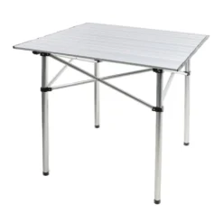 Levede Roll Up Camping Table Folding Portable Aluminium Outdoor BBQ Desk Picnic