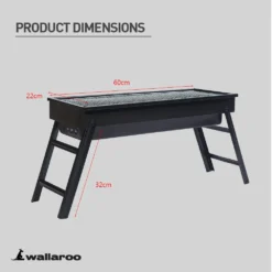 Wallaroo Portable Charcoal BBQ Grill Barbecue -AU Camping Equipment Sales Fk1rxCS7o8BHOH9dqiPP6Ytz8
