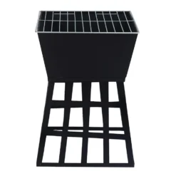 Wallaroo Outdoor Fire Pit For BBQ, Grilling, Cooking, Camping- Portable Brazier With Reversible Stand For Backyard, Pati -AU Camping Equipment Sales Fy0uM 5Yj4LiG7VaTa8GCyoO4