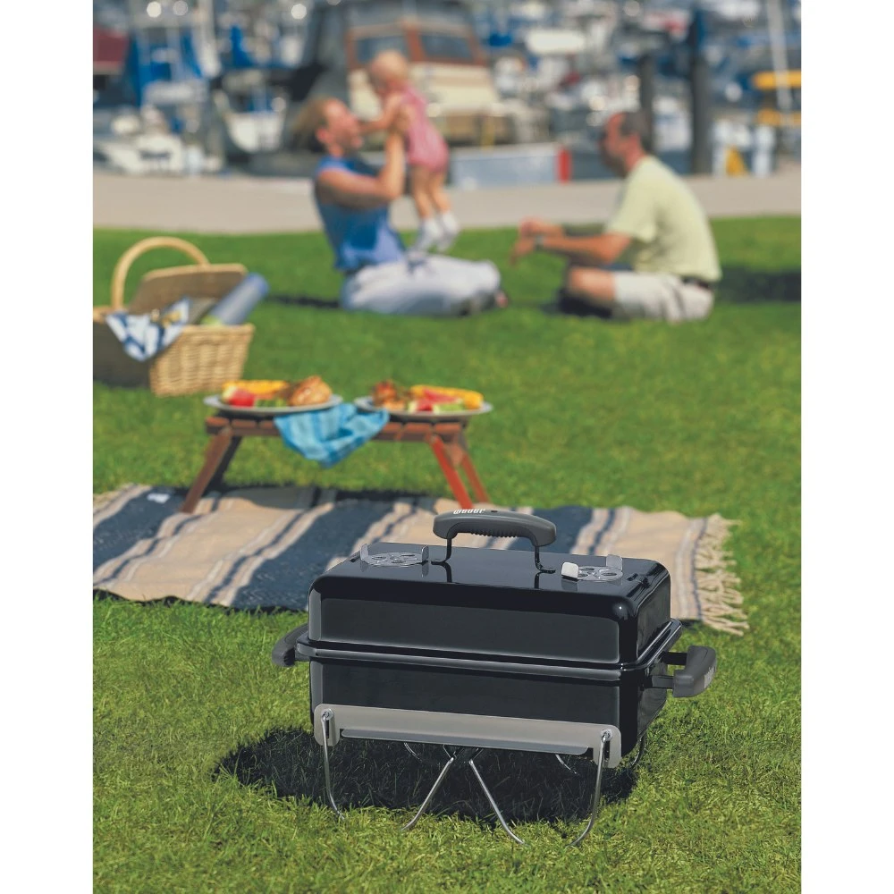 Weber Go Anywhere Charcoal Black 6 Weber Go Anywhere Charcoal Black - Image 4