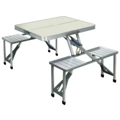 Weisshorn Camping Table With Chairs Folding Outdoor Picnic Beach BBQ 85CM -AU Camping Equipment Sales GV4YrL6NHiNlsgXTmkBhOKlY8