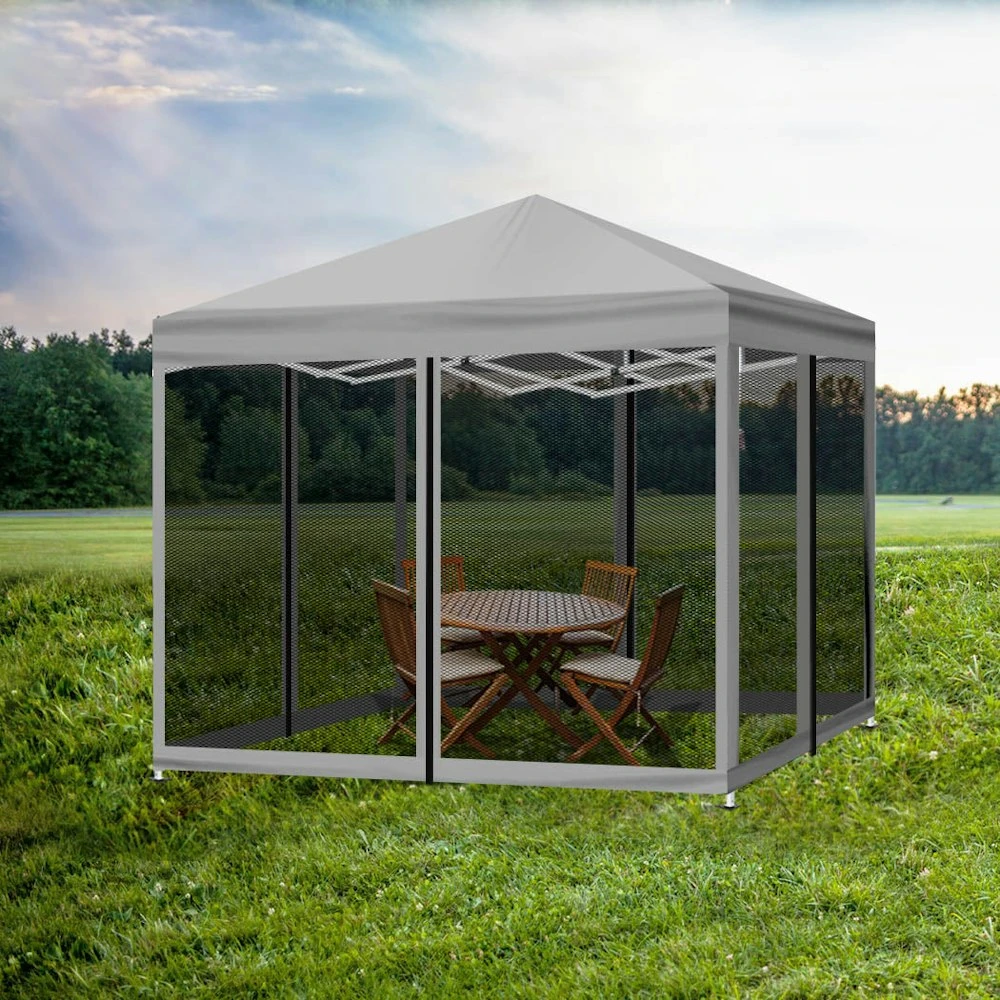 Mountview Gazebo 3x3m Pop Up Marquee Outdoor Mesh Side Wall Canopy Wedding Tent 10 Mountview Gazebo 3x3m Pop Up Marquee Outdoor Mesh Side Wall Canopy Wedding Tent - Image 8