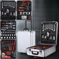 Giantz 786 Pcs Tool Kit Set Box Trolley Case Mechanics Toolbox Portable DIY