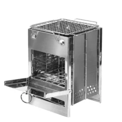 Moyasu Camping Stove Camp Wood BBQ Grill Stainless Steel Portable Outdoor Large -AU Camping Equipment Sales Itd2cD794Ek6peR77zTK2vQtw 1