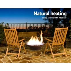 Grillz Copper Fire Pit Vintage Campfire Wood Burner Rust Outdoor Iron Bowl 70CM -AU Camping Equipment Sales KAY ZGNekYOlIlGJQhACE wk