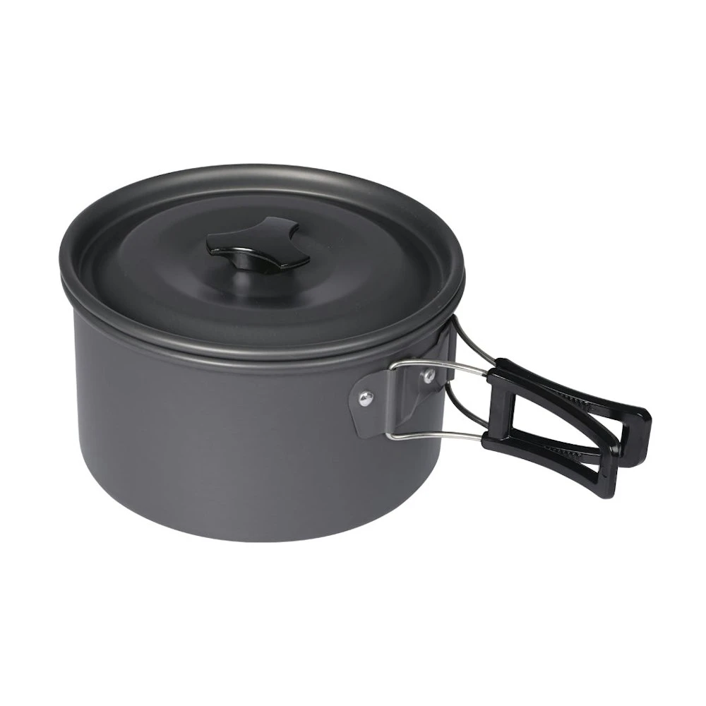 TOQUE 10Pcs Camping Cookware Set Outdoor Hiking Cooking Pot Pan Portable Picnic 4 TOQUE 10Pcs Camping Cookware Set Outdoor Hiking Cooking Pot Pan Portable Picnic - Image 2