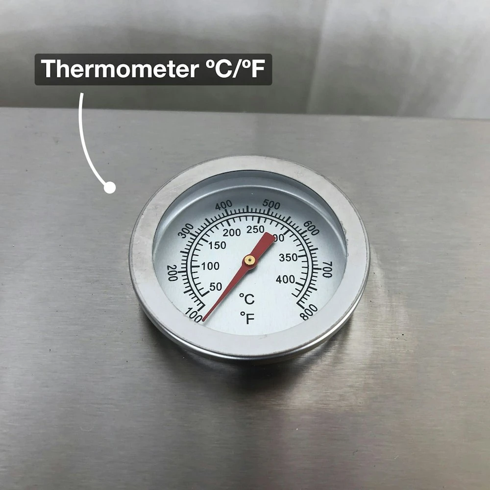 Portable 316 Marine Grade Stainless Steel BBQ With Windows, Tray & 1lb Bottle Adapter 7 Portable 316 Marine Grade Stainless Steel BBQ With Windows, Tray & 1lb Bottle Adapter - Image 5