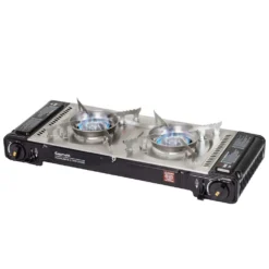 Gasmate - Travelmate II Deluxe Twin Stove With Hotplate