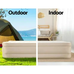 Bestway Air Bed Queen Size Mattress Camping Beds Inflatable Built-in Pump -AU Camping Equipment Sales LYdq3np3MDDOl8lGhdh0tUSFM
