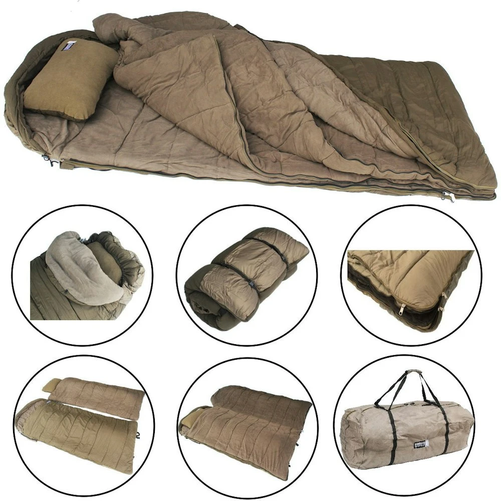 -15°C 4 Season Sleeping Bag Double Twin Outdoor Camping Thermal Winter 3 -15°C 4 Season Sleeping Bag Double Twin Outdoor Camping Thermal Winter