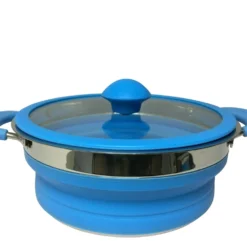 Supex - Collapsible Saucepan - Blue -AU Camping Equipment Sales N4VeyK7arRZ 1py XLjykI4SM