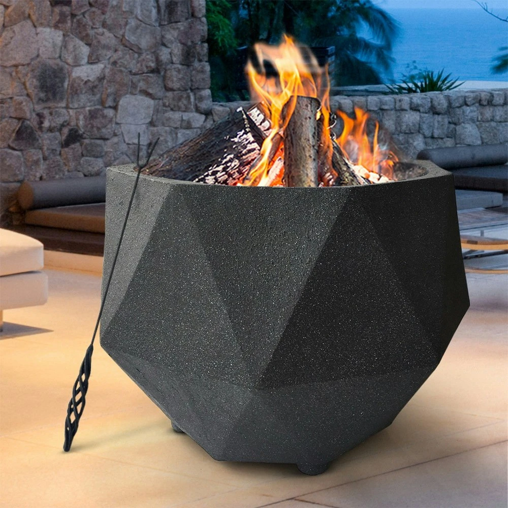 Grillz Charcoal Fire Pit Bowl Wood Burning Patio Oven Heater Camping Fireplace 9 Grillz Charcoal Fire Pit Bowl Wood Burning Patio Oven Heater Camping Fireplace - Image 7