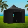 Instahut Gazebo Pop Up Marquee 3x3 Folding Wedding Tent Gazebos Shade Black 1 Instahut Gazebo Pop Up Marquee 3x3 Folding Wedding Tent Gazebos Shade Black -AU Camping Equipment Sales NSi 1Q5VcLjLmdyKqCt690Egs