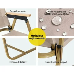 Gardeon Outdoor Chairs Camping Chair X2 -AU Camping Equipment Sales Oifw0DjpD8ElerT0Wwg9FGzBg 1