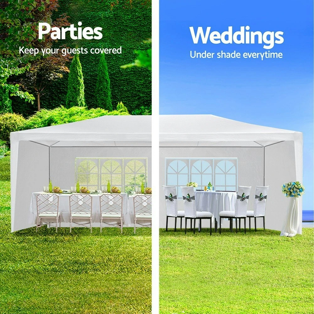 Instahut Gazebo Marquee Outdoor Wedding Gazebos Tent 3x6m 7 Instahut Gazebo Marquee Outdoor Wedding Gazebos Tent 3x6m - Image 5