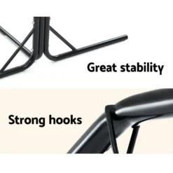 Gardeon Hammock Chair With Stand Cushion Pillow Rainbow -AU Camping Equipment Sales Qrwk1 PAquzg91K5q T3 afhY